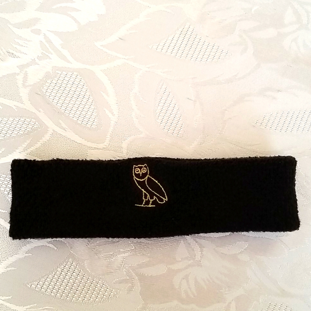 RARE ovo x raptors night headband